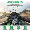 Motorcycle Windshield Deflector Double Bubble Windscreen Fit for Ninja ZX-10R