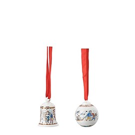 Rosenthal Hutschenreuther Collectable Themes Set of 21 Mini Bell / Mini Ball - Limt. 2999 Pieces Height 5 cm / Diameter 4.5 cm