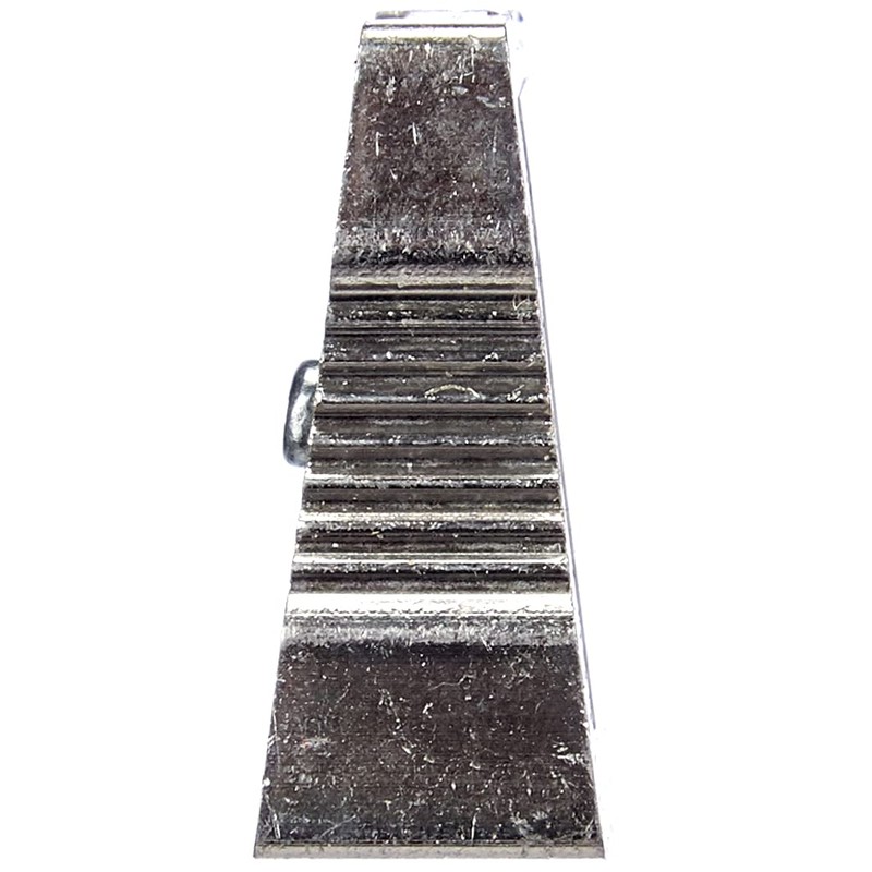 Faber-Castell 183100 Metal Pencil Sharpener 50 for Coloured and Coloured Pencils, Silver