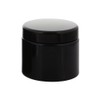 Kosmetex Violet Glass Jar 100 ml with Lid, Empty Miron