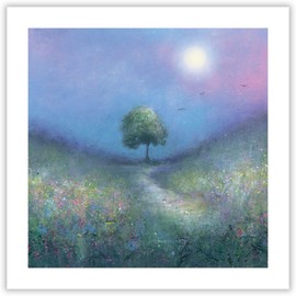 Museums & Galleries Birthday/Blank Greeting Card - Blank Card for Men/Women with Artistic Sycamore Gap Design - General Card Suitable for Any Occasion