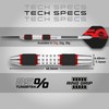 RED DRAGON Darts - Axis 24 Gram Tungsten Darts Set