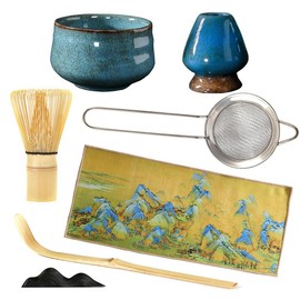 Matcha Tool Set, 7 Counts/set Tea Making Tool Set, Matcha Tools, Matcha Making Tool Set for Home Office, Birthday Gift, Kitchen Accessories, Kitchen Supplies, Christmas Gift Ideas, Gift Sets