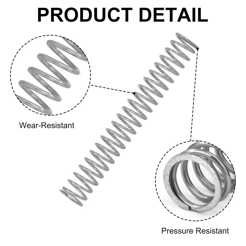 GUNGY Compression Spring Stainless Steel Spring Compression Springs 70 mm
