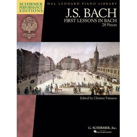 First Lessons in Bach: Schirmer Performance Editions Book Only