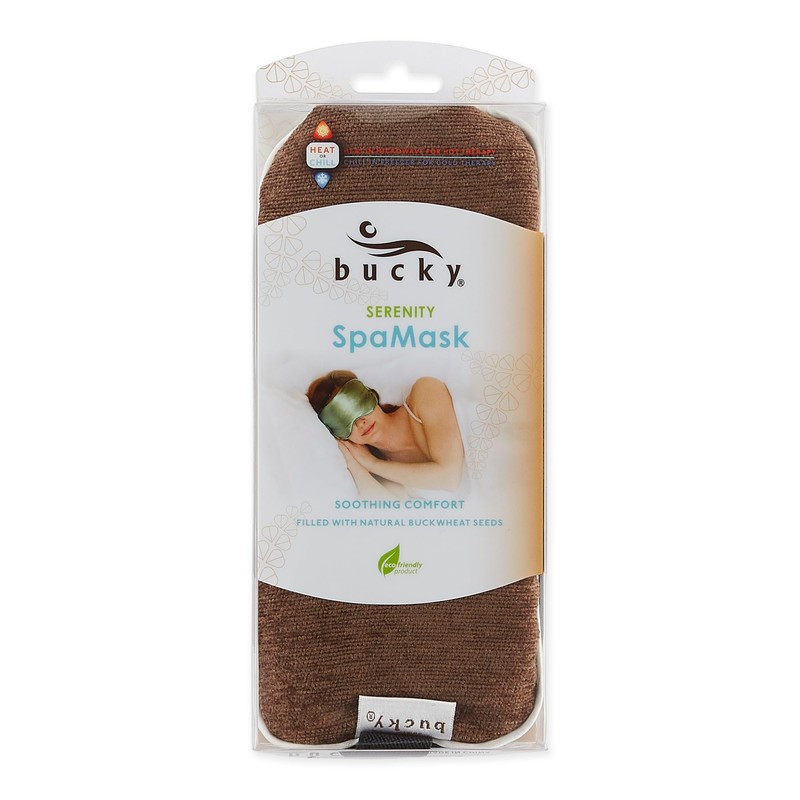 Bucky Hot & Cold Therapy Spa Collection, Eye Mask, Mocha