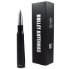 VMS RACING Anti-Theft Black Silver Tip 50 Caliber Bullet Short