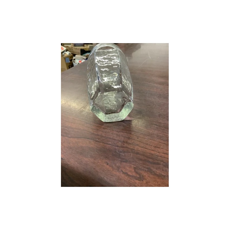 Libbey VTG LIBBEY CHIVALRY 6" Textured Clear Beverage Drinking Glass