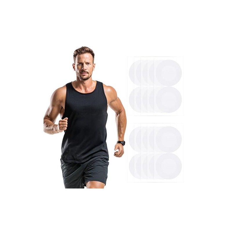 TINYLENS Nipple Covers Men 100pcs (50 Pairs) – Sweat-Resistant Nipple