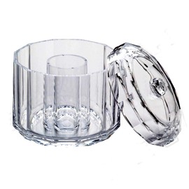 YTBH-08085 Acrylic Candy Bowl with Lid Diameter 14.7 cm x Height 12.5 cm Transparent