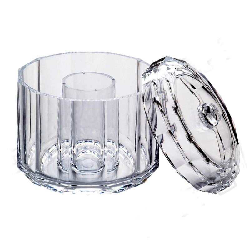 YTBH-08085 Acrylic Candy Bowl with Lid Diameter 14.7 cm x