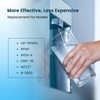 Crystala Filters Replacement for GE® RPWFE, RPWF (with CHIP) Refrigerator