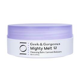 Geek & Gorgeous Mighty Melt - cleansing balm, melts away long-lasting, waterproof makeup & sunscreen, for all skin types, 100ml
