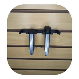 Hammy3DPrints Mount for S&W Shield Plus 9mm Mags - Slatwall | Magazine Holder Storage Rack (Dakota with Metal Track Insert)