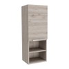 TUHOME Mila Bathroom Cabinet - Light Gray - Material Engineered