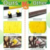 4.6-12 Feet Telescopic Pole with Cobweb Duster, 20 Ft Reach