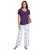 WiWi Viscose from Bamboo Pajama Sets for Women Printed Short