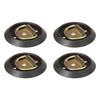US Cargo Control Flush Mount D-Ring (4-Pack) - 1,200 lb