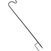 Kisangel Ground Hanging Shepherd Hook Rust Resistant Lantern Hanger for
