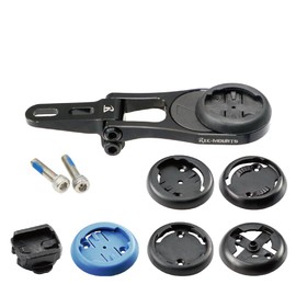 Rec-Mounts Winspace (ZERO/ZERO SL) Integrated Carbon Handlebar Type α Combo Mount (Compatible with 14 Brand Models) [WINSPACE1αW] Garmin, Cat Eye, Pioneer, Leatherin, Wahoo, Brighton, Giant, iGPSport, CYCPLUS, CooSpo, Polar, Go Pro. Compatible with HERO 