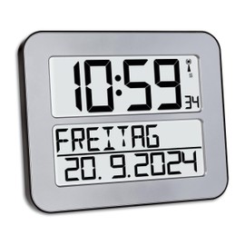 TFA Dostmann 60.4512.01 TimeLine Max Radio-controlled Clock