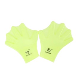 UNIQOCK Silicone Swimming Gloves,Webbed Swim Gloves Unisex Full Finger Water Resistance Training for Adult Aquatic Training