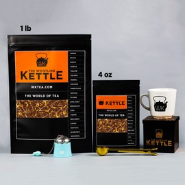 The Whistling Kettle Belgian Chocolate Tea - Cacao Calendula Premium Rooibos Tea