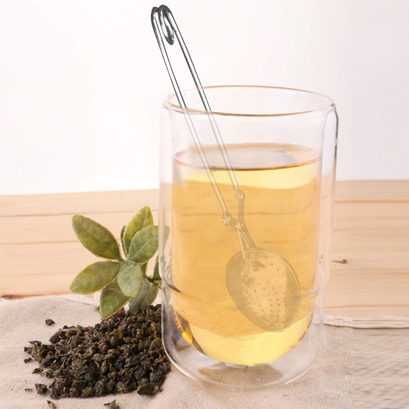 Zaloife Brewing Spoon, Tea Strainer Spoon, Stainless Steel, Tea Infuser