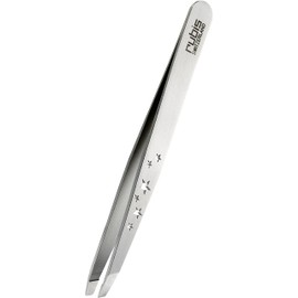 Rubis Six Stars Special Collection Eyebrow Tweezers Stainless Steel Slanted