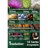 Milk Thistle Liver Support Supplement, 14-in-1 Herbal Formula, 60 Tablets