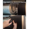 Range Hood Charcoal Filter Fit for MCBON IE71 IE71-BLACK TE77