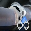 SANTUO 2 pieces 76 mm exhaust gasket exhaust flange gasket