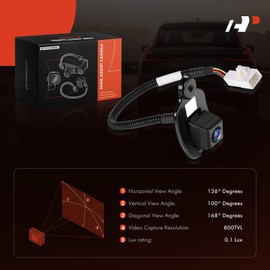 A-Premium Park Assist Camera Rear View Backup Reverse Camera Compatible with Select Subaru Models - 2012 2013 2014 Legacy - Replace# 86267AJ11A