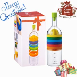 ZNOKA Multipurpose Function Kitchen Tool Bottle 8 In 1, Cooking Gadget