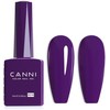 CANNI - Esmalte de uñas en gel morado oscuro, 1
