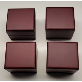 Noble 4 Pcs Wooden Ring Box, Wood Ring Box, Engagement Ring Box, Shipped from USA