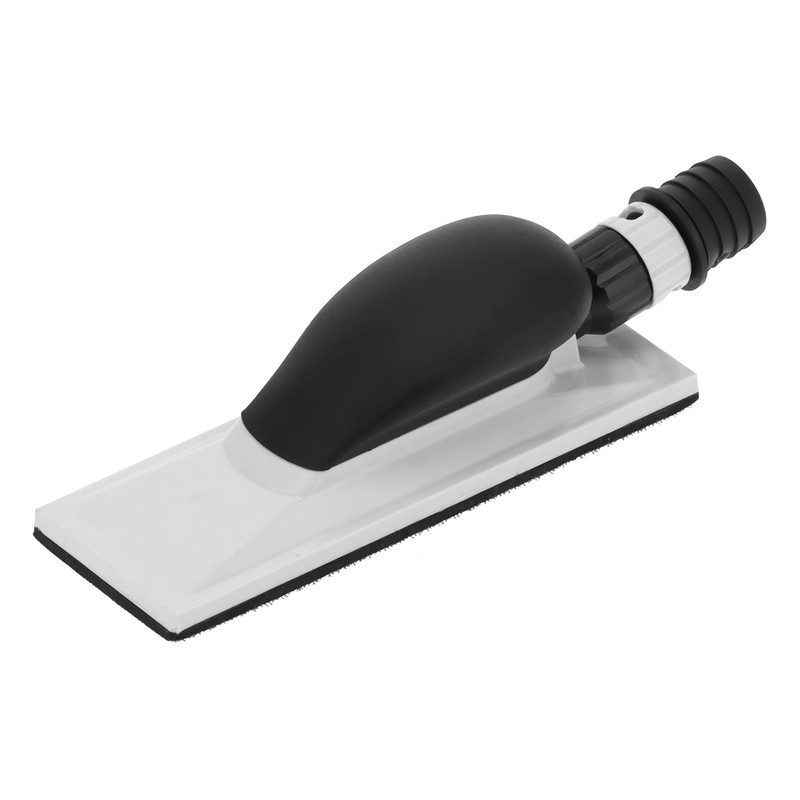 Dust Free Grinding Block Vacuum Handheld Sanding Sander Wood Polishing