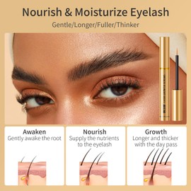 W3W Eyelash serum - Eyelash Growth Serum with Advanced Formula to Boost Longer, Thicker Fuller Looking Lashes Nourishing Lash Serum For Eyelash Growth Vegan & Cruelty-Free for Sensitive Eyes 4ml
