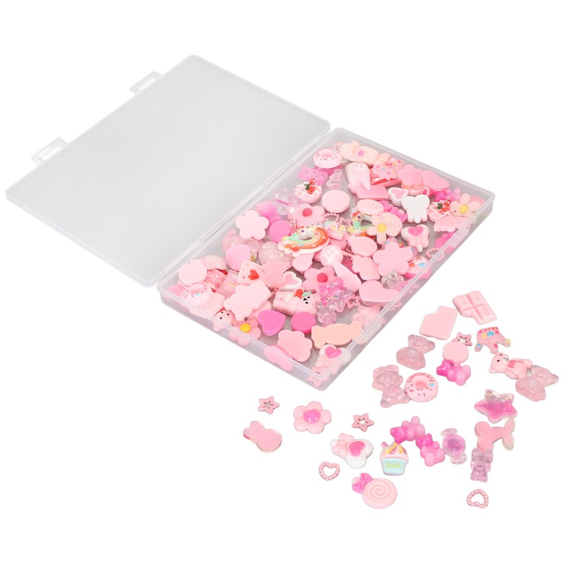 120Pcs Fake Candy Set Plastic Cute Mixed Assorted Sweets DIY