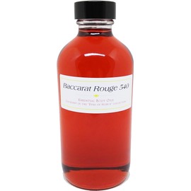 TCEShop Bakarat Rouge 540 - Type MFK Scented Body Oil Fragrance [Regular Cap - Red - 8 oz.] - ID#32100