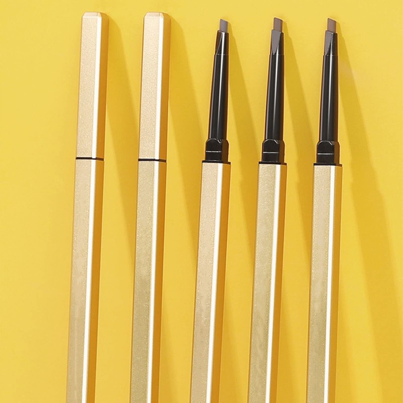 Lápiz para Cejas, Lápiz Cosmético para Cejas, Portátil, de Doble