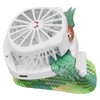 Mini Watch Fan Angel Wing Design USB Charging Wireless Braided