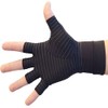 RiToEasysports 1 Pair Compression Arthritis Copper Fingerless Sports Gloves for