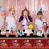 3PCS Movie Night Tablecloth Plastic Table Covers Movie Theater Table