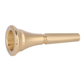 French Horn Mouthpiece, Gold-Plated Standard French Horn Mouthpiece, Brass Cooper Horn Mouthpiece for French Horn