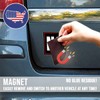 Magnet Sticker Nope Magnetic No Kings in America Since 1776