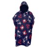 AFL Melbourne Demons Junior Youths Kids Hooded Beach Towel, Navy