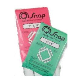 LGS QSnap - Marco rectangular de plástico para manualidades de 6 x 6 pulgadas y 11 x 11 pulgadas, 2 unidades