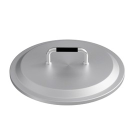 Stainless Steel Lid for Solo Stove Yukon, 27 Inch Fire Pit Cover Lid for Solo Stove & Other 27" Outdoor Fire Pits, Fire Pit Lid with Handle Camping Cover Stove Accessories