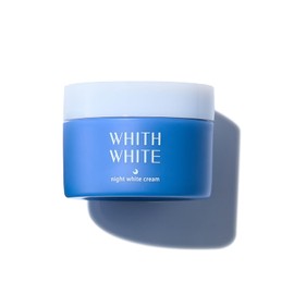 【Moist and plump skin by morning】WHITH WHITE Tranexamic Acid Moisturizing Cream for Face 50g Whitening Skin Roughness Prevention Medical External Product Night Care